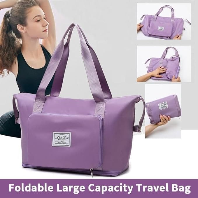 Folding travel bag